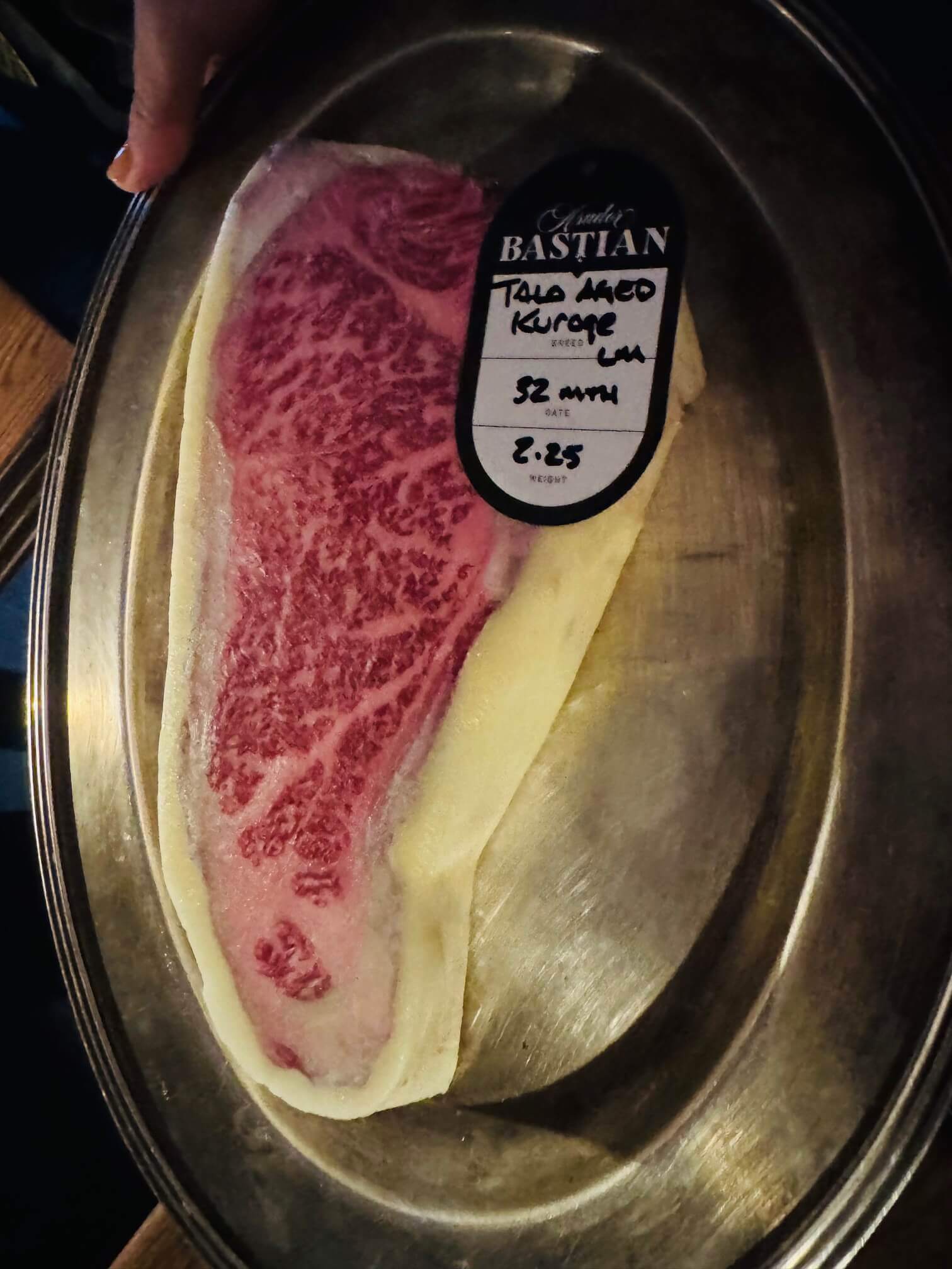 Kuroge aged in beef tallow